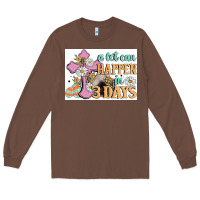 Chestnut a lot can happen in 3 days Long Sleeve Tee - MaliasSmallBusiness