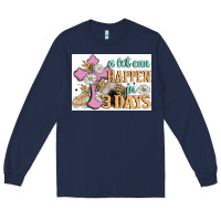 Navy a lot can happen in 3 days Long Sleeve Tee - MaliasSmallBusiness