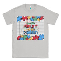 Moon Dust see the ability not the disability Classic Tee - MaliasSmallBusiness