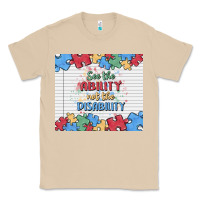 Mushroom see the ability not the disability Classic Tee - MaliasSmallBusiness