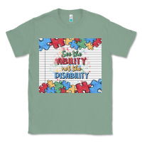 Sage see the ability not the disability Classic Tee - MaliasSmallBusiness