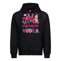 Black v is for vodka Urban Hoodie - OliviaCreatesArt
