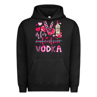 Pigment Black v is for vodka Urban Hoodie - OliviaCreatesArt