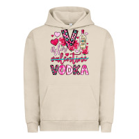 Pigment French Oak v is for vodka Urban Hoodie - OliviaCreatesArt