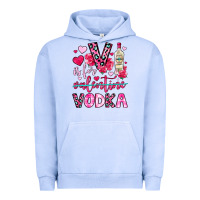 Pigment Grape Ice v is for vodka Urban Hoodie - OliviaCreatesArt