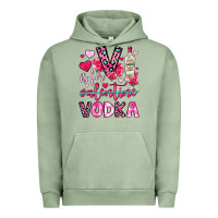Pigment Oil Green v is for vodka Urban Hoodie - OliviaCreatesArt