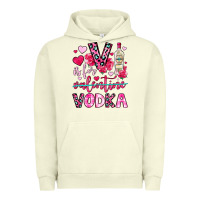 Pigment Pistachio v is for vodka Urban Hoodie - OliviaCreatesArt