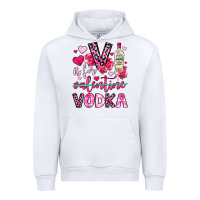 White v is for vodka Urban Hoodie - OliviaCreatesArt