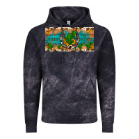 Cloud Black cactus sunflower horseshoe license plate Vintage Hoodie - Artiststas