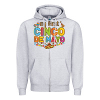 Heather Grey my first cinco de mayo Zipper Hoodie - LillyAllenDesigns