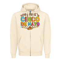 Sandshell my first cinco de mayo Zipper Hoodie - LillyAllenDesigns