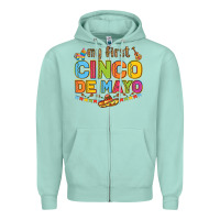 Seafoam my first cinco de mayo Zipper Hoodie - LillyAllenDesigns