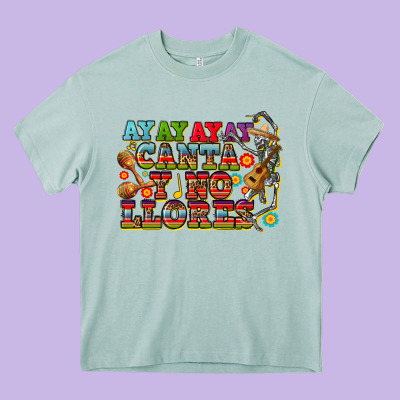 Ay Ay Ay Canta Y No Llores Heavy Core Tee Designed By Cts Tumbler Store