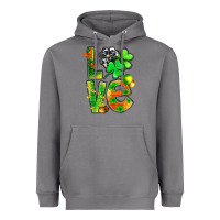 Storm st.patrick love with clover Heavyweight Hoodie - NancyCooperArtShop