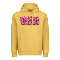 Antique Gold Breast Cancer Daycare Worker Premium Hoodie - texasbilliewilder