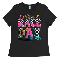 Black it's race day y'all Ladies Tee - Zillion Design Studio