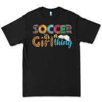 Black soccer it's a girl thing Premium Tee - HRA Design Shop