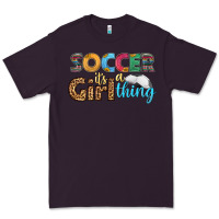 Plum soccer it's a girl thing Premium Tee - HRA Design Shop