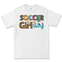 White soccer it's a girl thing Premium Tee - HRA Design Shop