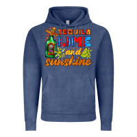 Vintage Denim tequila lime and sunshine Vintage Hoodie - AdoDesignShop