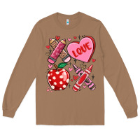 Toasted Coconut valentine xoxo teacher Long Sleeve Tee - MaliasSmallBusiness