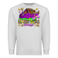 Dove Grey Mardi Gras cruise Premium Sweatshirt - NancyCooperArtShop