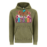Vintage Olive Periodt afro woman nail art Vintage Hoodie - RanaPortraitStore