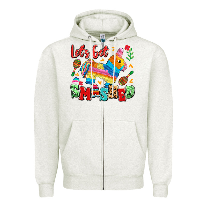 Let's Get Smashed Zipper Hoodie by LillyAllenDesigns | Teevron