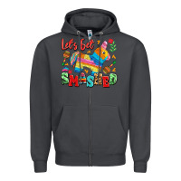 Smoke let's get smashed Zipper Hoodie - LillyAllenDesigns