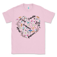 Bubblegum Pink nurse Classic Tee - MaliasSmallBusiness