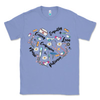 Colony Blue nurse Classic Tee - MaliasSmallBusiness