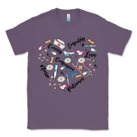 Lavender nurse Classic Tee - MaliasSmallBusiness