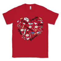 Red nurse Classic Tee - MaliasSmallBusiness