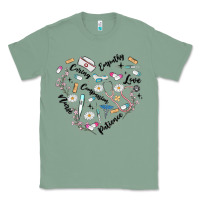 Sage nurse Classic Tee - MaliasSmallBusiness