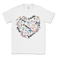 White nurse Classic Tee - MaliasSmallBusiness