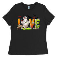 Black Love Nurse Halloween Ladies Tee - texasbilliewilder