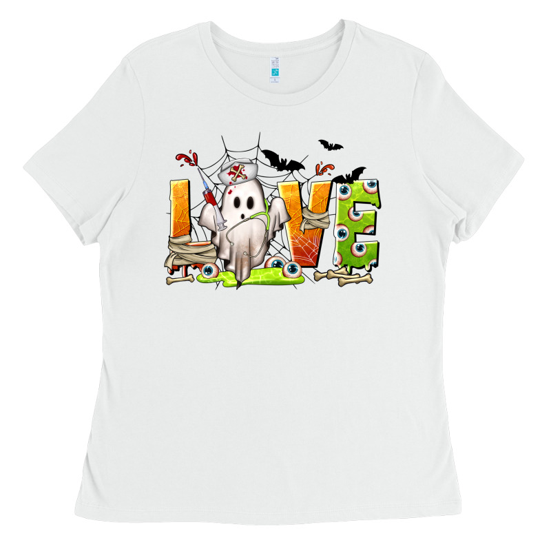 Love Nurse Halloween Ladies Tee by texasbilliewilder | Teevron