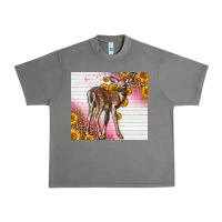Tornado Western Cute Baby Deer Fawn Urban Heavy Tee - LillyAllenDesigns