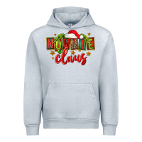 Heather Grey christmas nonnie claus Urban Hoodie - FaDigitalArtStudio
