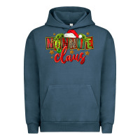 Pigment Midnight Navy christmas nonnie claus Urban Hoodie - FaDigitalArtStudio