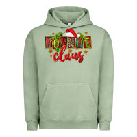 Pigment Oil Green christmas nonnie claus Urban Hoodie - FaDigitalArtStudio