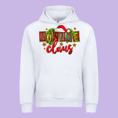 Christmas Nonnie Claus Urban Hoodie Designed By Fadigitalartstudio