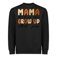 Black mama dont let your babies grow up without jesus Heavyweight Sweatshirt - MaliasSmallBusiness