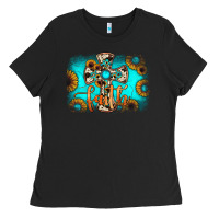 Black faith cross Ladies Tee - JahusDesignShop