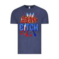 Vintage Denim boom bitch get out the way Vintage Tee - NancyCooperArtShop