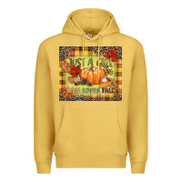 Antique Gold Just a girl who loves Fall Premium Hoodie - NancyCooperArtShop