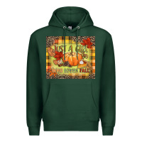 Sports Green Just a girl who loves Fall Premium Hoodie - NancyCooperArtShop