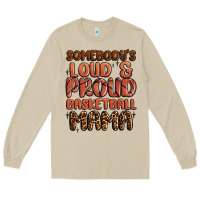 Mushroom somebodys loud and proud basketball mama Long Sleeve Tee - MaliasSmallBusiness