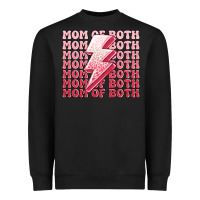Mom Of Both Girls Heavyweight Sweatshirt | Teevron