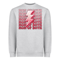 Heather Grey mom of both girls Heavyweight Sweatshirt - MaliasSmallBusiness